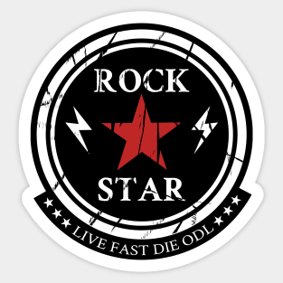 ROCK STAR Sticker